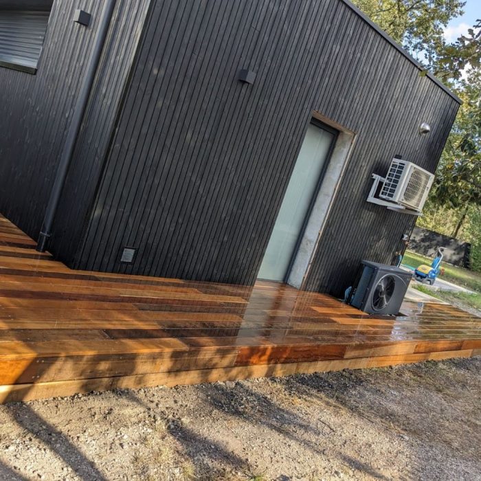 bardage en bois