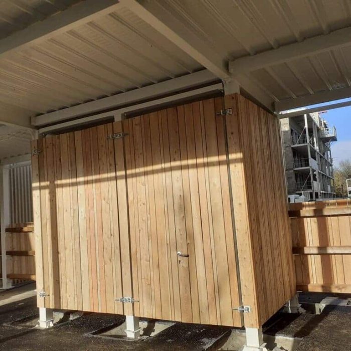 bardage en bois