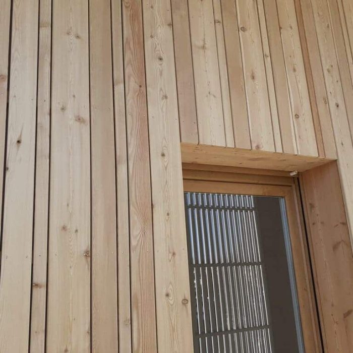 bardage en bois