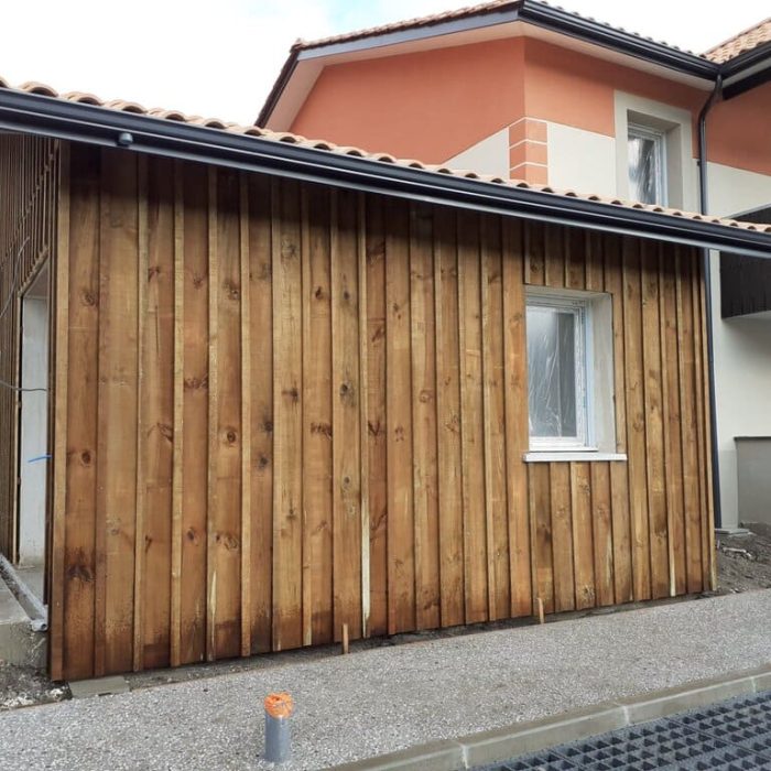 bardage en bois