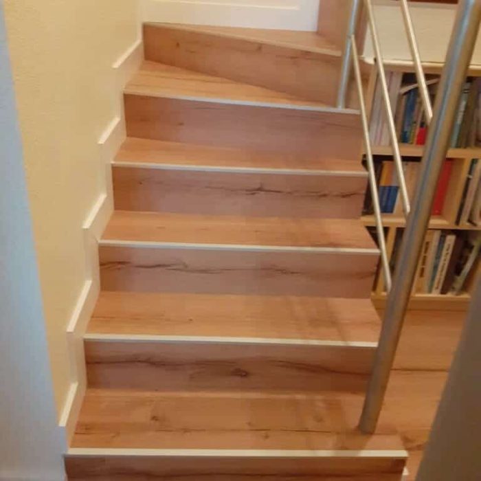 escalier en bois