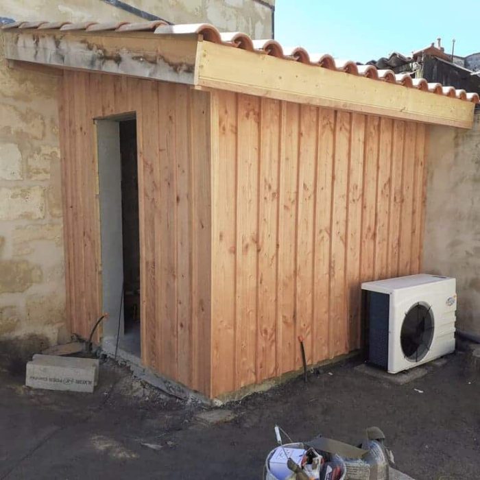 bardage en bois