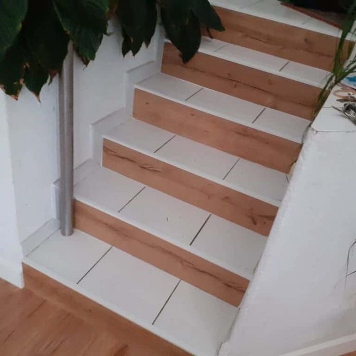escalier en bois