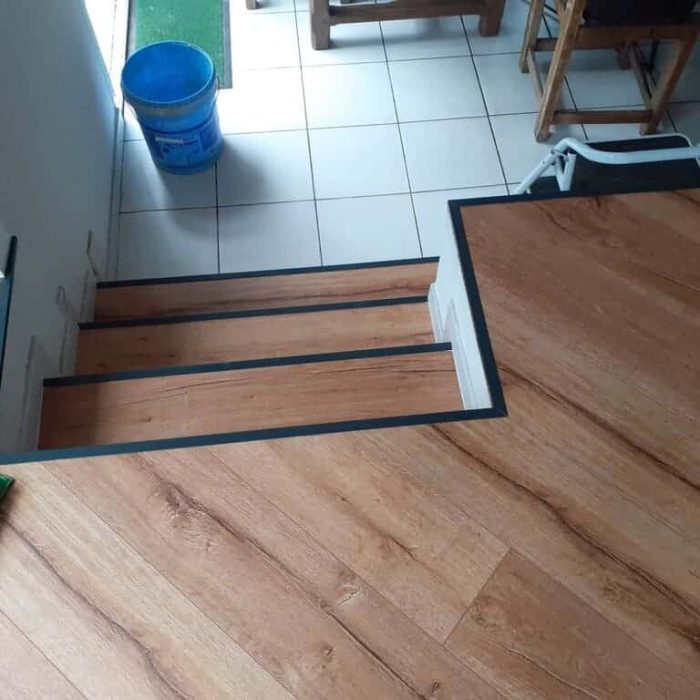 escalier en bois